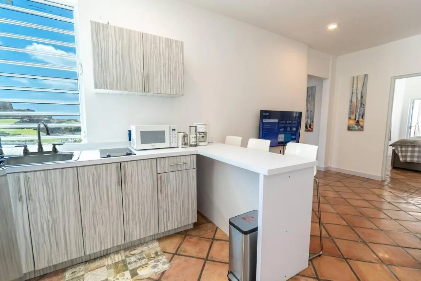 Modern 4-Bedroom Penthouse In Historic Old San Juan Apartamento